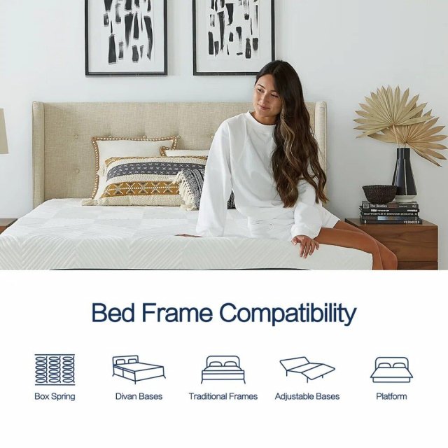 10" Hybrid Gel Memory Foam & Spring Mattress - Image 7