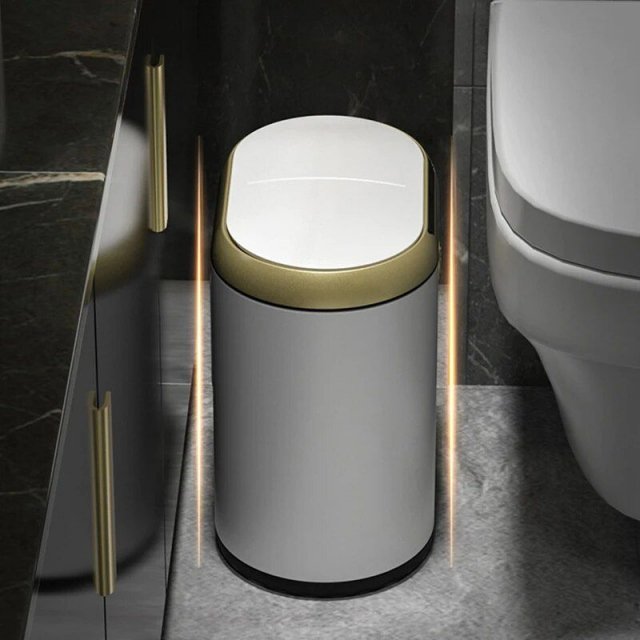 Smart Automatic Trash Can – Sleek Induction Waste Bin for Bathroom & Office - Image 6