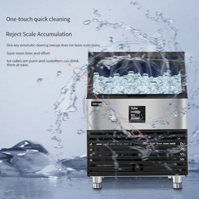 Commercial Ice Maker Machine Large Capacity Automatic for Milk Tea Shops - Image 4