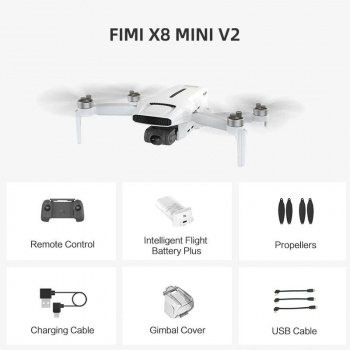 Ultra-Light 4K Mini Drone Professional Quadcopter with Advanced Gimbal & Smart Tracking Advanced Technologies Model: X8M V2 Plus