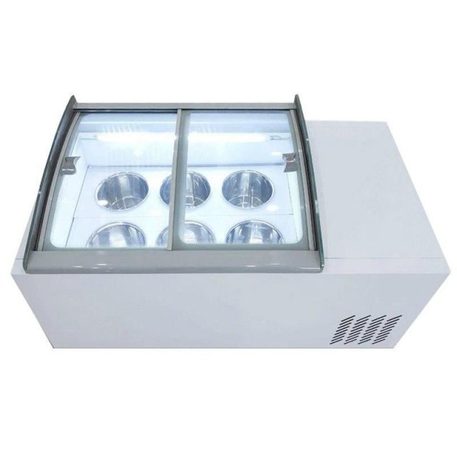 Large Capacity Freezer Popsicle and Ice Cream Display Showcase - Image 2