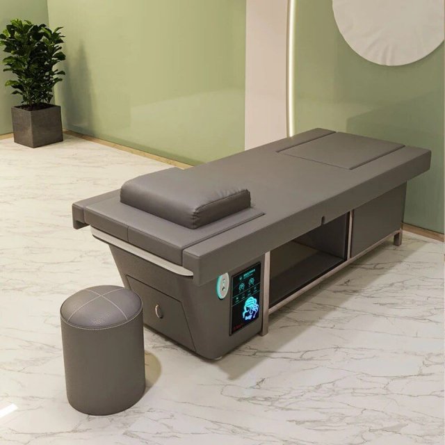 Multi-Function Spa Treatment Bed: Water Circulation, Fumigation & Storage - Image 5
