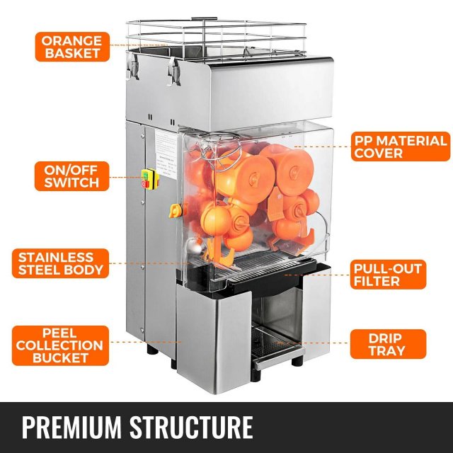 Automatic Electric Orange Juicer Fresh and Fast Juicing - Image 3