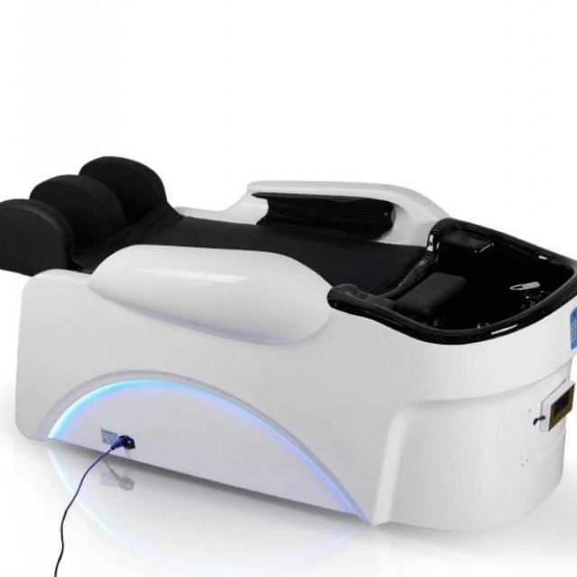 Luxurious Whole Body Heated Massage Shampoo Bed with Water Circulation - Ideal for Beauty Salons & Barber Shops - Image 6