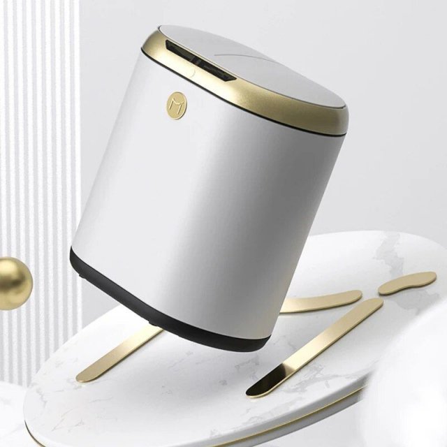 Smart Automatic Trash Can – Sleek Induction Waste Bin for Bathroom & Office - Image 4