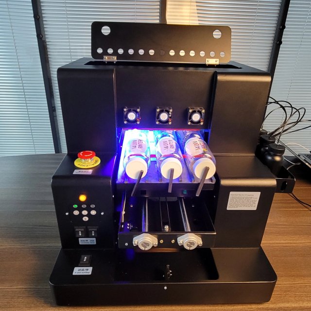A4 UV DTF Printer with Full Size Varnish - Image 3