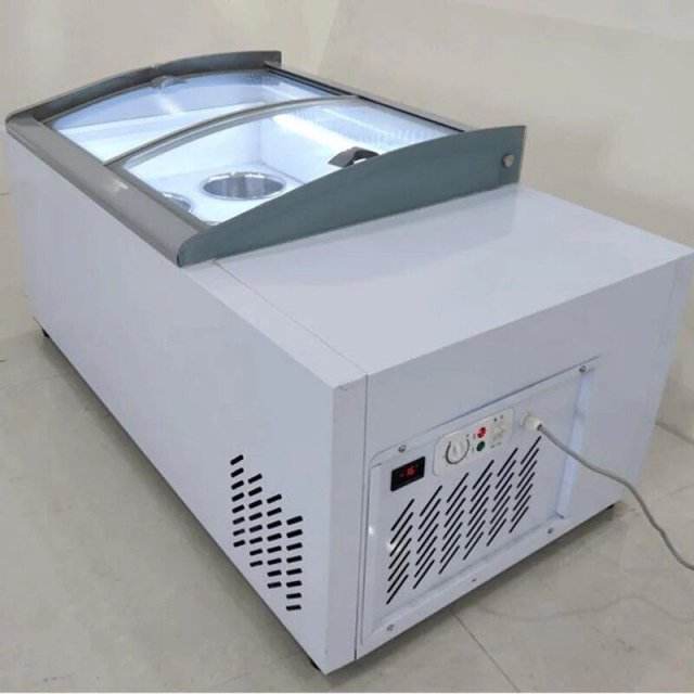 Large Capacity Freezer Popsicle and Ice Cream Display Showcase - Image 4
