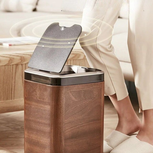 Smart Sensor Automatic Trash Can – Eco-Friendly Waste Bin for Kitchen & Office - Image 2