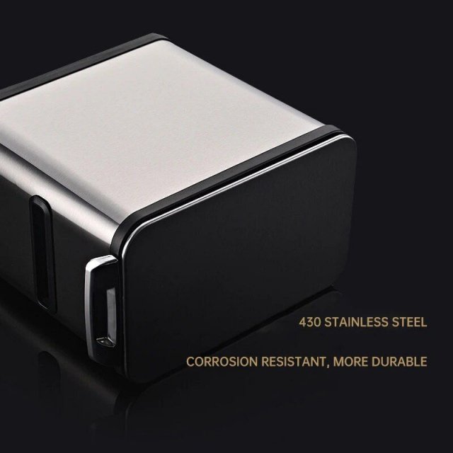 7L Stainless Steel Smart Sensor Trash Can with 3-in-1 Function - Image 5