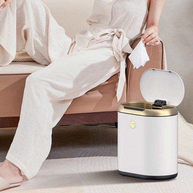 Smart Automatic Trash Can – Sleek Induction Waste Bin for Bathroom & Office - Image 5