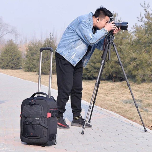 Professional DSLR Camera Trolley Bag - Image 9