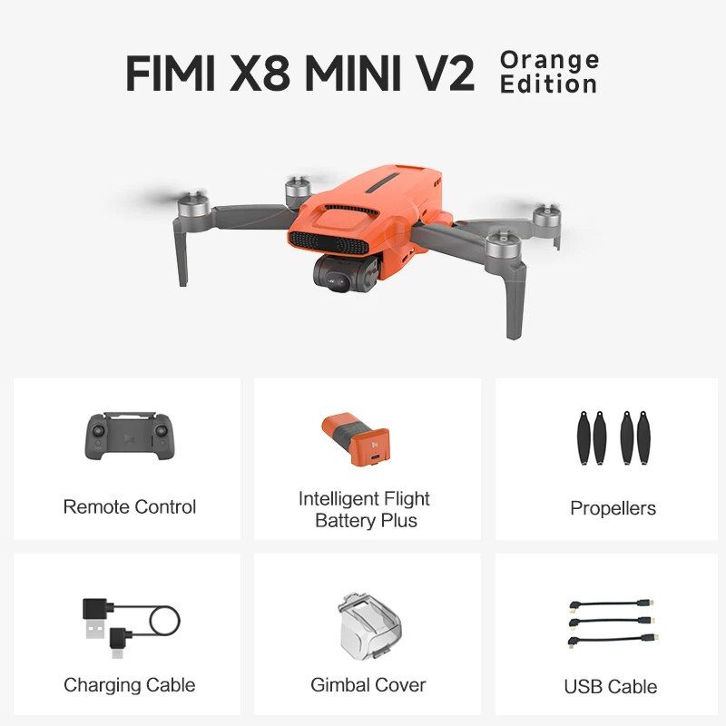 X8M V2 Plus Orange