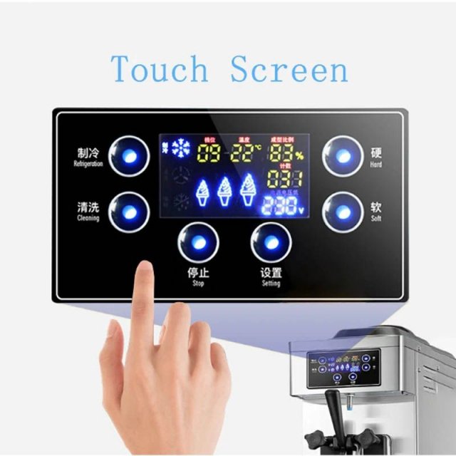 Commercial Single Head Soft Ice Cream Machine - Image 2