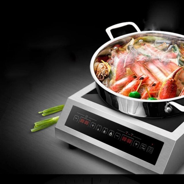 High-Power 3500W Commercial Induction Cooktop - Durable, Efficient, and Easy-to-Use Countertop Electric Stove - Image 4