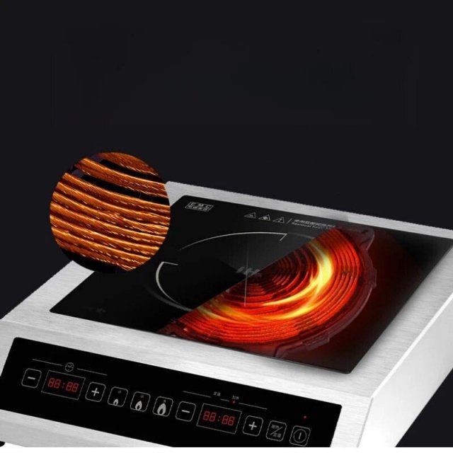 High-Power 3500W Commercial Induction Cooktop - Durable, Efficient, and Easy-to-Use Countertop Electric Stove - Image 3