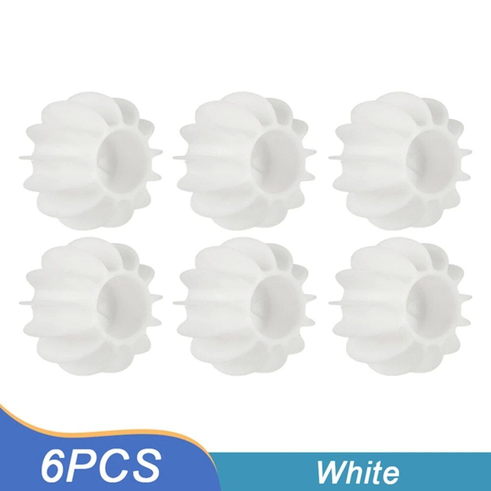 White 6pcs