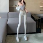 High-Waist Slim Fit Pencil Pants - Spring Essential Trousers for Women - Image 6