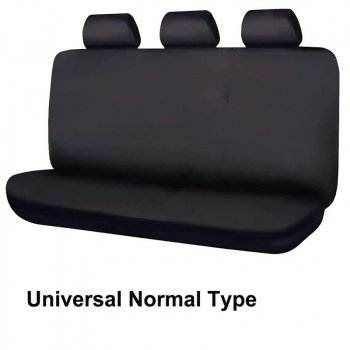 Universal Fit Polyester Rear Seat Covers