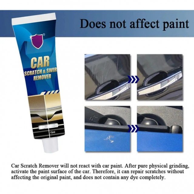 Universal Car Scratch & Swirl Remover – Paint Restoration Wax