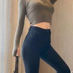 High-Waist Skinny Jeans - Women's Plus Size Stretch Denim - Image 6