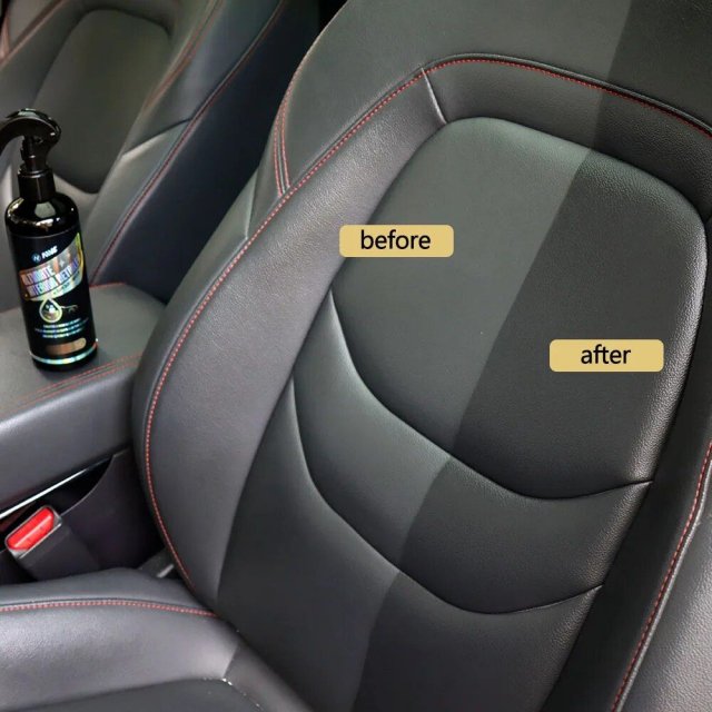 Ultimate Car Interior Detailer: Leather & Plastic Restorer with UV Protection