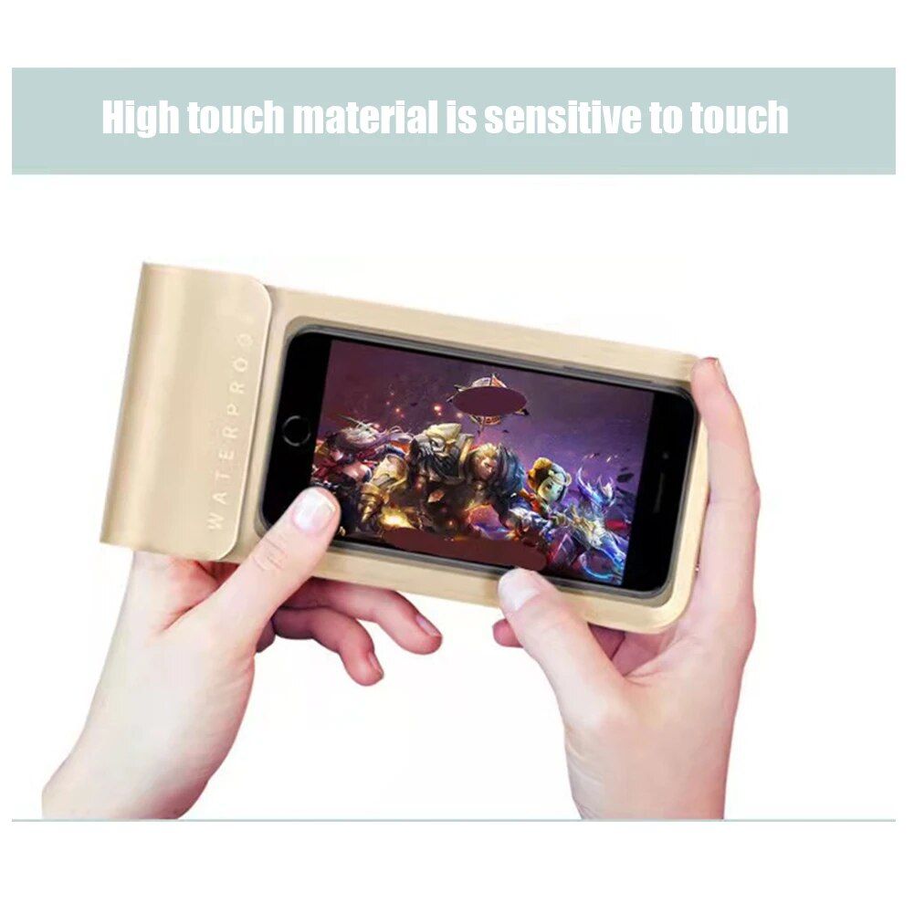 Universal Waterproof Phone Case with HD Camera Window 