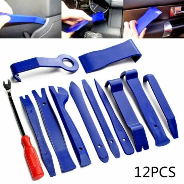 12-Piece Car Trim and Audio Removal Toolset