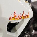 Vinyl Fire Stickers for Car, Motorcycle & Laptop - Image 3