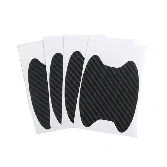 Carbon Fiber Car Door Protective Stickers - 4Pcs/Set - Image 6