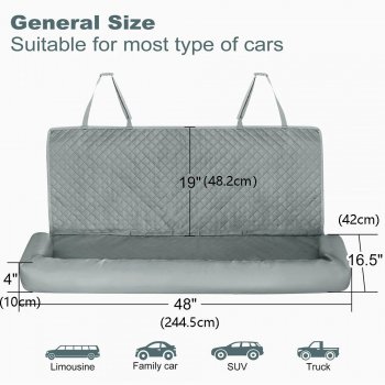 Waterproof Dog Car Seat Cover & Safety Hammock