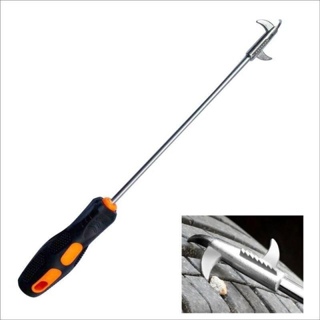 Stainless Steel Car Tire Cleaning Hook & Protector - Image 4