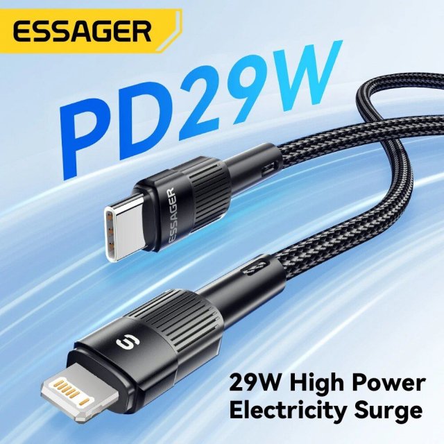 Essager 3A PD29W Fast Charging USB Cable for iPhone - Image 3