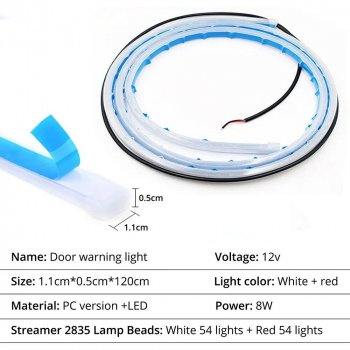 12V LED Car Door Warning & Welcome Light