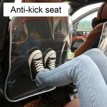 Protective Car Seat Back Cover for Kids - Scuff & Dirt Resistant, Easy-to-Clean, Universal Fit