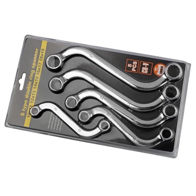 5-Piece S-Type Allen Wrench Set - Double-Ended Spanner Tool Kit - Image 7