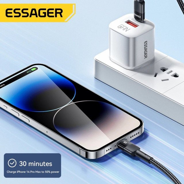 Essager 3A PD29W Fast Charging USB Cable for iPhone