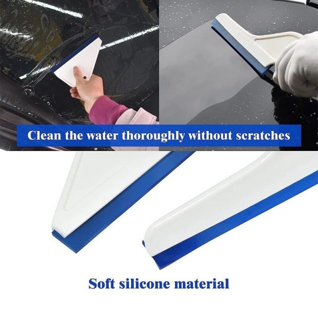 Car Window Silicone Squeegee & Glass Cleaner - Image 5