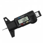 Essential Digital Tire Tread Depth Gauge - Precision Auto Tire Monitoring Tool