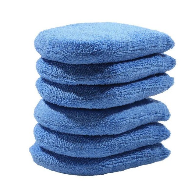 Microfiber Car Wax Applicator Mitts: Premium Polishing & Cleaning Pads - Image 7