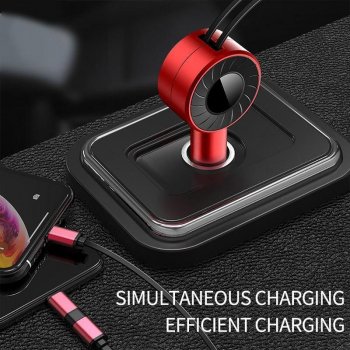 3-in-1 Retractable Fast Charger Cable