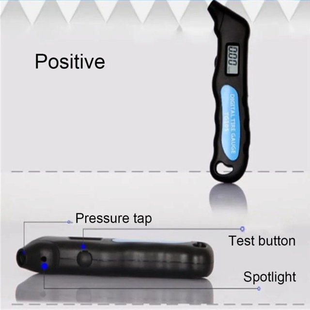 Digital Tire Pressure Gauge with LCD Display for Cars, Trucks & Bikes - Image 3