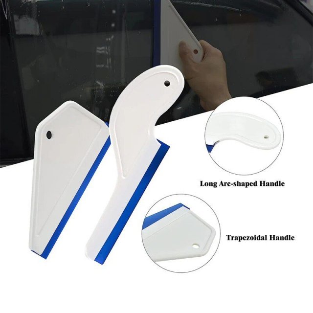 Car Window Silicone Squeegee & Glass Cleaner - Image 4