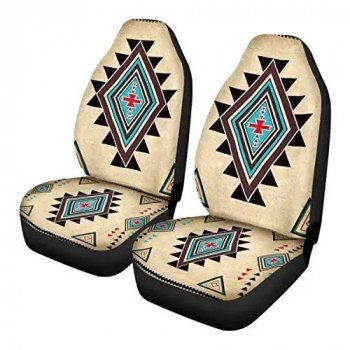 Southwest Geometric Tribal Aztec Universal Car Seat Covers