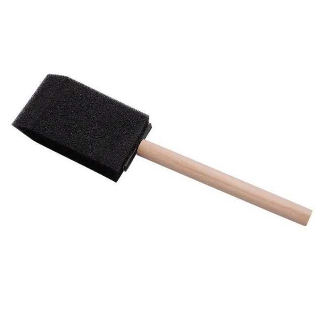 Car Vent Detailing Brush with Wooden Handle - Image 4