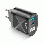 65W GaN Fast Charge Adapter - Type C PD & Quick Charger for Laptops & Smartphones