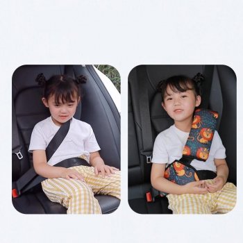 Child-Friendly Car Seatbelt Shoulder Pad Protector