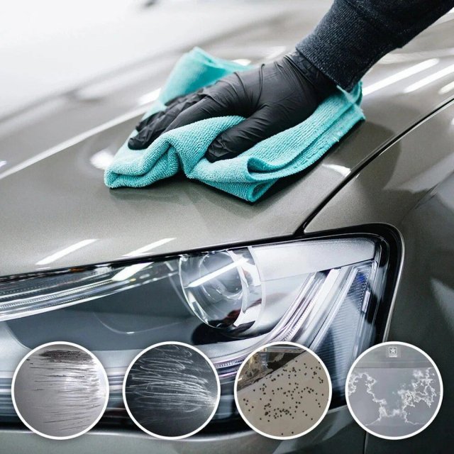 Universal Car Scratch & Swirl Remover – Paint Restoration Wax