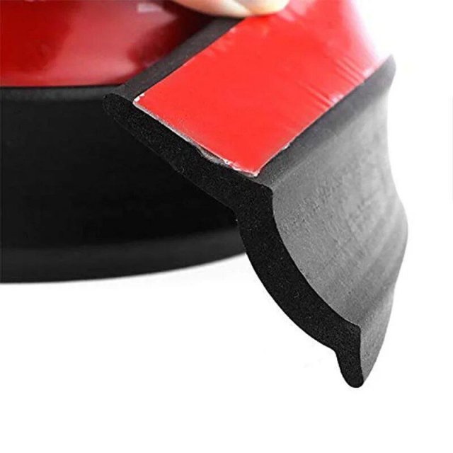 Universal Car Front Bumper Lip Protector & Rubber Skirt - Image 3