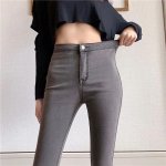 High-Waist Skinny Jeans - Women's Plus Size Stretch Denim - Image 4