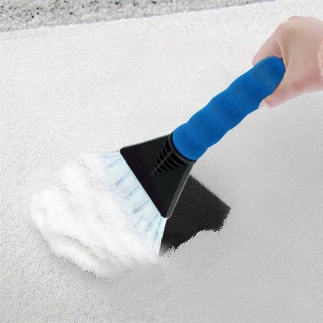 Quick Clean Ice Scraper & Snow Brush for Cars - Image 6